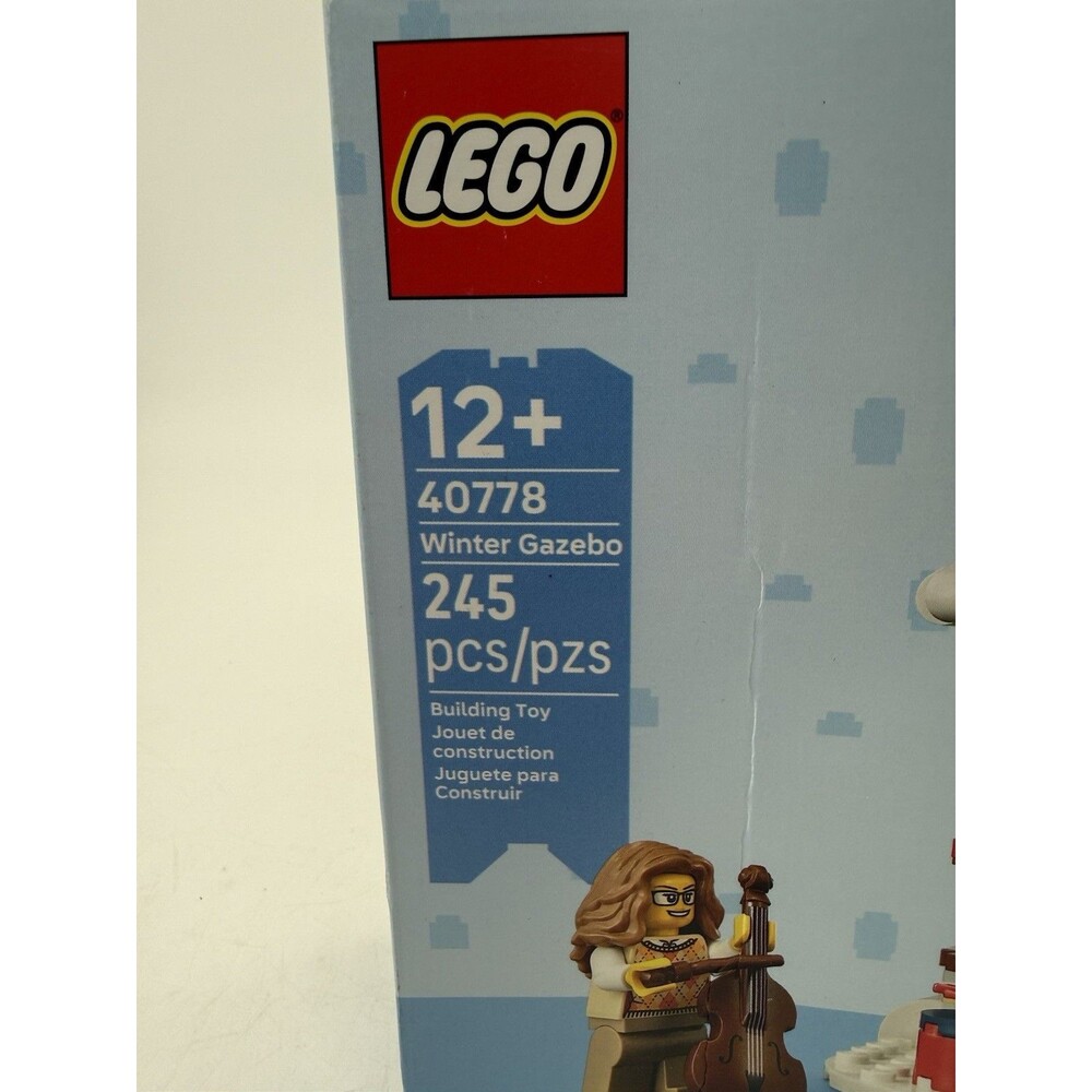 LEGO Winter Gazebo 40778 Christmas Village 2025 RETIRED Limited Edition Seasonal - Picture 8 of 9